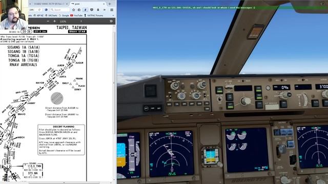 PMDG 777-300ER, Macau to Taipei (WorldFlight 2017) смотреть онлайн