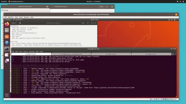 Radicle Integration with Verdaccio смотреть онлайн