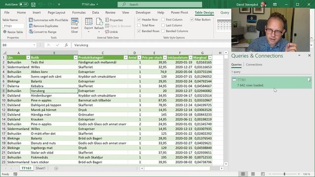 CSV-fil till Excel - med extra smarthet! смотреть онлайн