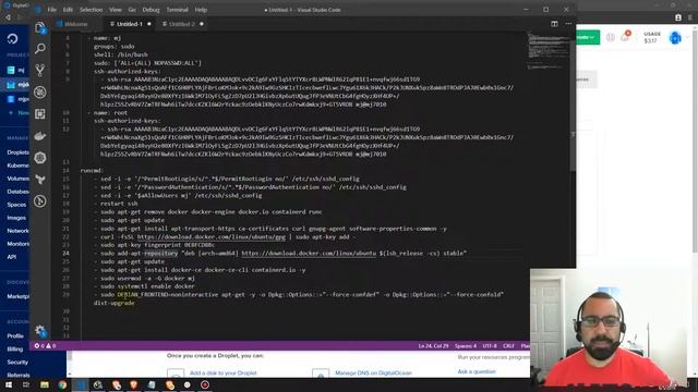 Install Docker on Ubuntu on Digital Ocean Using CloudConfig смотреть онлайн