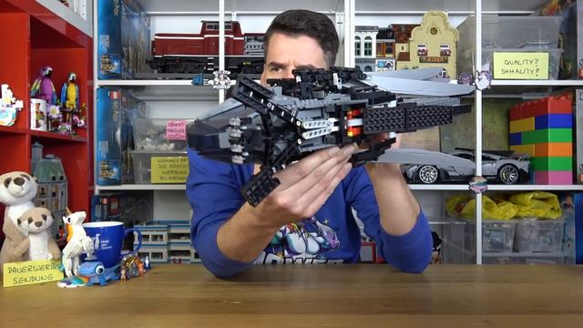 Upgrade des Flatterviechs mit weniger Farbseuche - LEGO® 10327 Dune Atreides Royal Ornithopter смотреть онлайн