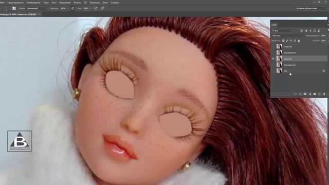 Как сделать эффект моргающих глазок в программе PhotoShop смотреть онлайн