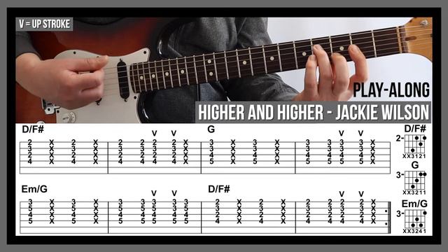 Higher and Higher (TAB) - Barré Chord Guitar Riffs - Jackie Wilson смотреть онлайн