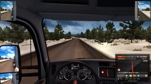 American Truck Simulator, прохождение #12 "Назад в лето" (+Hawaii Map+Alaska Map+Coast to Coast) смотреть онлайн