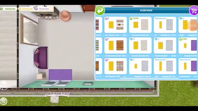 Стройка дома в Sims Free Play смотреть онлайн