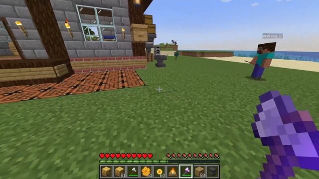 ПЧЕЛИНОЕ ГНЕЗДО (Bee Nest) УЛЕЙ (Beehive) - Как сделать, рецепты, секреты | Андромалик Minecraft смотреть онлайн