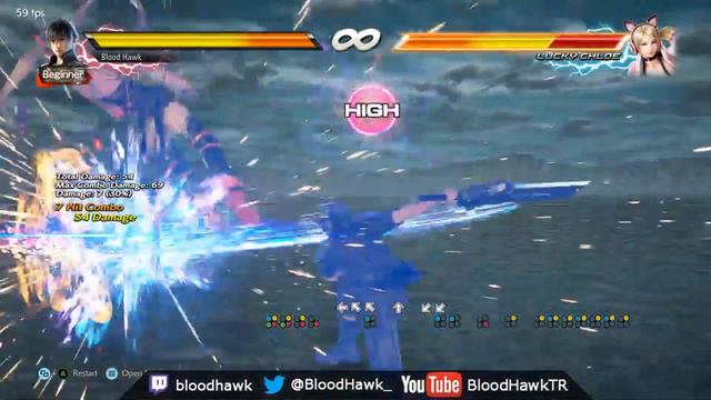 Tekken 7 Noctis uf+1 combos смотреть онлайн
