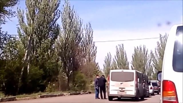 Проезд блокпостов Донецк Горловка Майорск Зайцево Артемовск смотреть онлайн