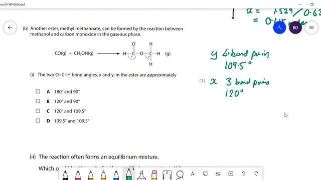 Edexcel A level Chemistry 2020 Paper 1 (second half) Walkthrough смотреть онлайн