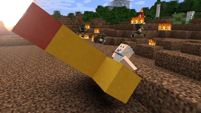 Снова с нами Дед Максим - Прикол Майнкрафт машинима смотреть онлайн