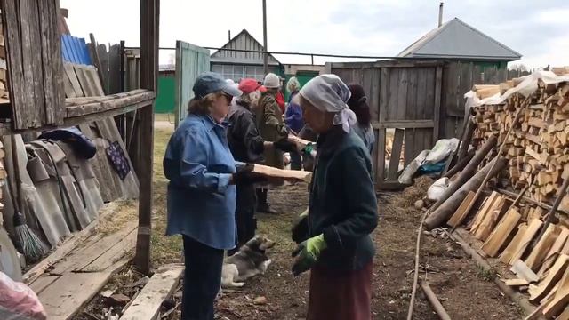 Можарка.Веселый Субботник! #община_виссариона смотреть онлайн