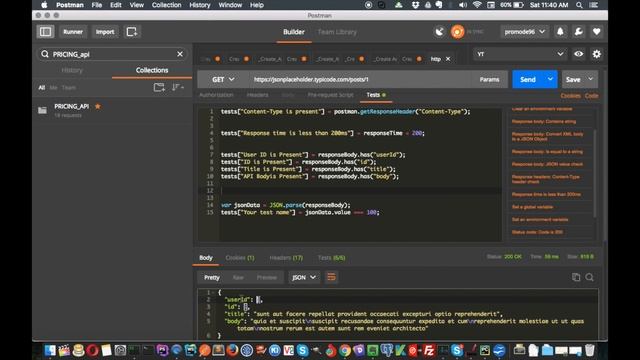 API Testing using POSTMAN - Advance Test Cases смотреть онлайн