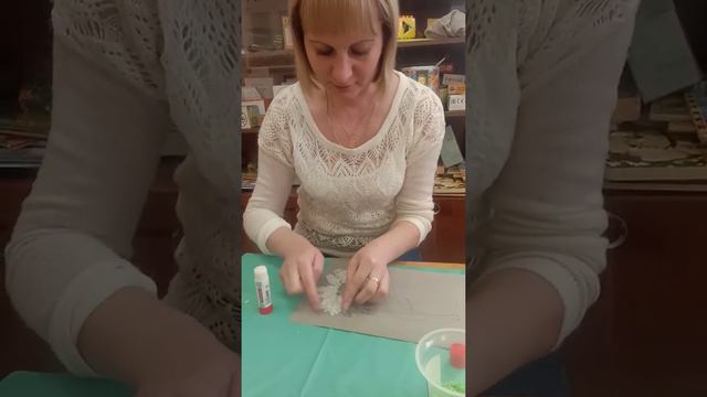 Ромашка в технике "ниткопись" смотреть онлайн