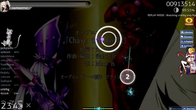 【Osu!】 May'n - Chase the world (TV Size) [Black Lotus] смотреть онлайн