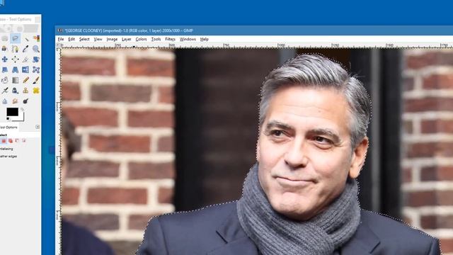 How to cut out an object in Gimp - Tutorial смотреть онлайн