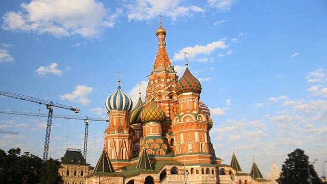 Red Square, Moscow Russia || St. Basil’s Cathedral смотреть онлайн