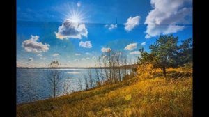 Бердский залив и Бердская коса. Город Бердск. 2020. Новосибирская область, Западная Сибирь, Россия