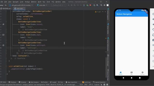 Flutter Bottom Navigation Bar смотреть онлайн