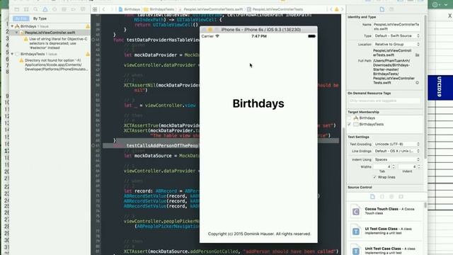 B3: Practice UnitTest (PHP, iOS Swift), Integration Test & Code Coverage смотреть онлайн