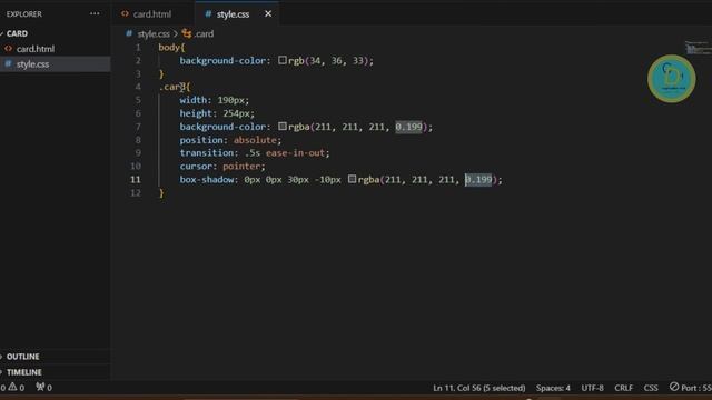 How to create responsive animated cards hover effects in 2023 | Html & css | Complete Tutorial смотреть онлайн
