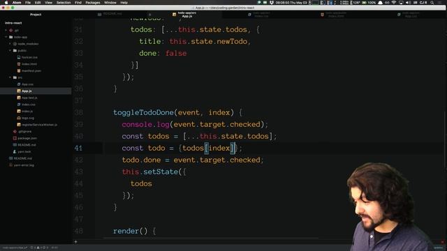 Intro to React - Build a Todo App смотреть онлайн