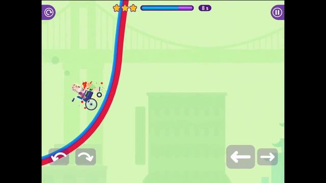 Happy Racing Crazy in Wheelchair #2 - Killing Floors Levels 9-16 walkthrough - three stars смотреть онлайн