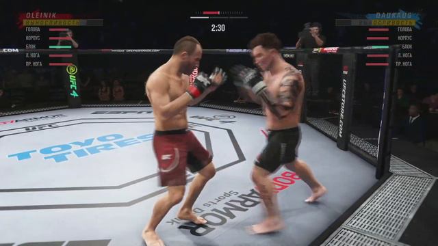 UFC Fight Night 185 - Бой Алексей Олейник против Крис Даукас смотреть онлайн