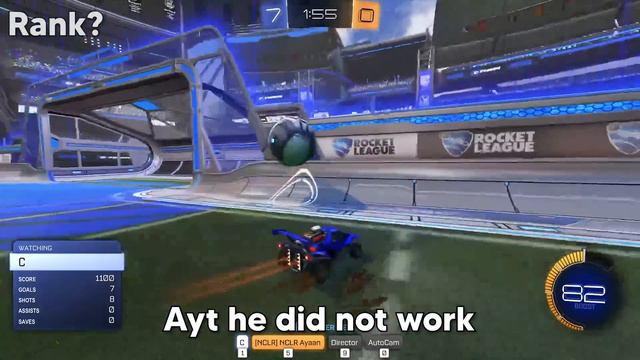 Rocket League Pro Guesses Ranks By 1v1ing Them