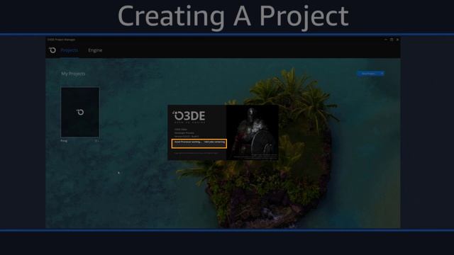 O3DE Pong Game Tutorial, Part 1: Project and Level Creation смотреть онлайн