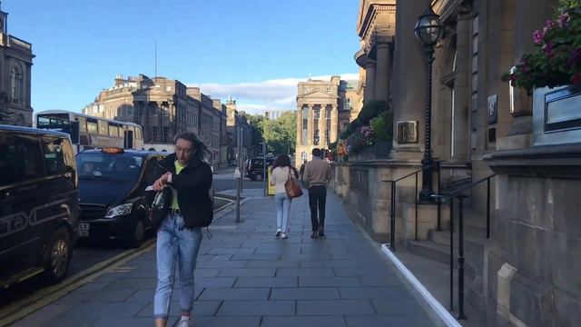EDINBURGH SCOTLAND 🏴󠁧󠁢󠁳󠁣󠁴󠁿 Travel in pandemic July 2020 Vlog Princes Street Gardens CITY WALK смотреть онлайн
