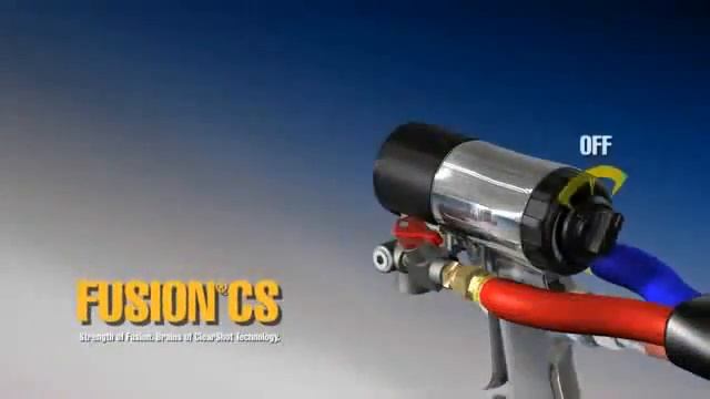 Разборка пистолета Graco Fusion CS. смотреть онлайн