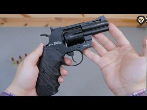 Пневматический револьвер Gletcher CLT B25 видео обзор 4k