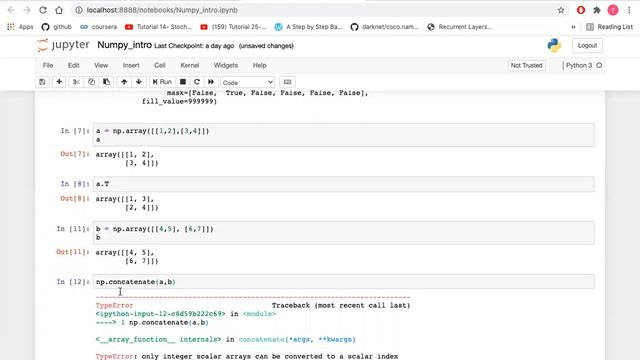 Concatenate Operation In Python смотреть онлайн
