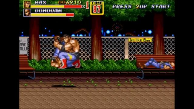 Streets of Rage 2 - Enhanced Max Atomic Drop смотреть онлайн