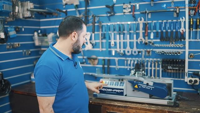 Заточка хоккейных коньков на станке Prosharp AS1001 - инструкция от Ультраспорт смотреть онлайн