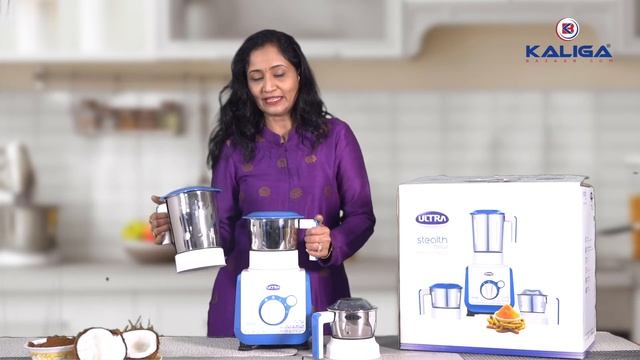 KALIGABAZAAR.COM Ultra Stealth 3 Jar Mixer Grinder 750-Watts 110V смотреть онлайн