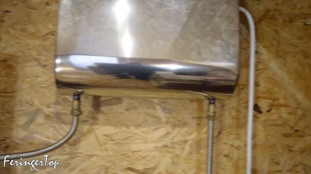 Теплообменник для Бани. Печь для Бани Ферингер с Баком Феррум. Как подключить? смотреть онлайн