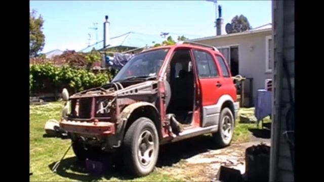 Suzuki Grand Vitara Full Strip Down- Day 1 смотреть онлайн