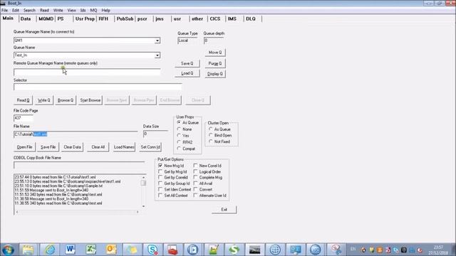 Send msg using RFHUtil & MQ Explorer смотреть онлайн