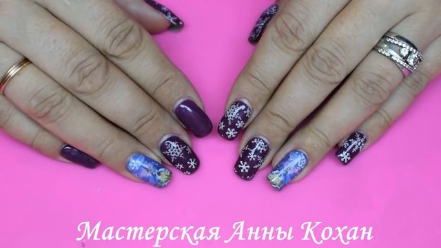 ?Как относился слайдер дизайн и стемпинг на ногтях?Как я закрепила слайдер? смотреть онлайн