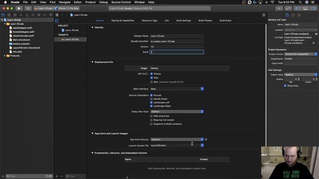 Swift Basics - Lesson 1 - Xcode Intro смотреть онлайн