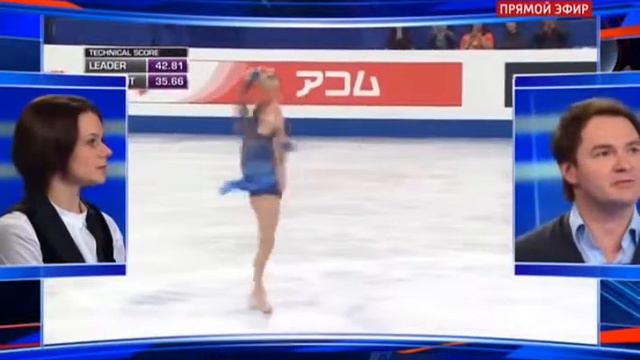 Юлия ЛИПНИЦКАЯ 2014 03 27 Япония Интервью после КП смотреть онлайн