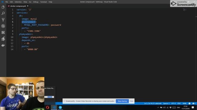 עבודה עם docker compose смотреть онлайн