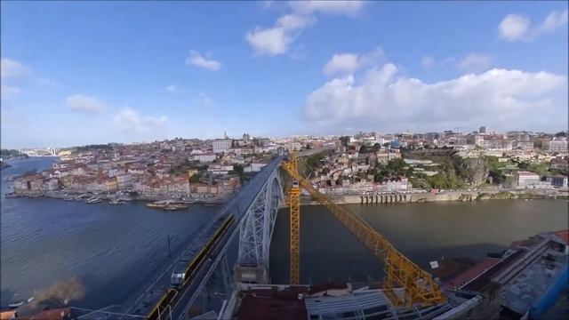 Лучшие смотровые площадки Порту. Откуда снимать Мост Луиша 1 в Португалии. Insta360OneX смотреть онлайн