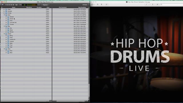 Hip Hop Drums Live - Walkthrough | ModernSamples.com