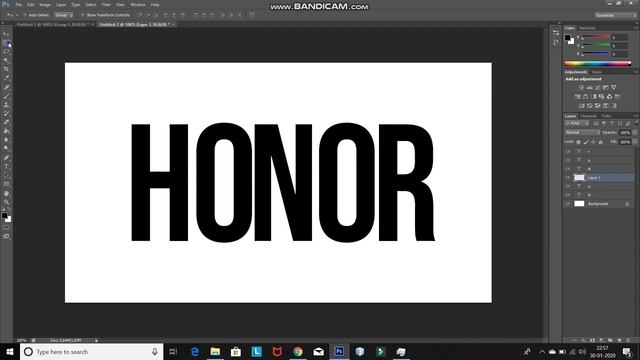 NEGATIVE TEXT EFFECT | TEXT MANIPULATION | PHOTOSHOP TUTORIAL смотреть онлайн