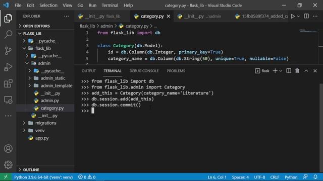 Flask-SQLAlchemy Insert Query (CRUD App Part-3) смотреть онлайн