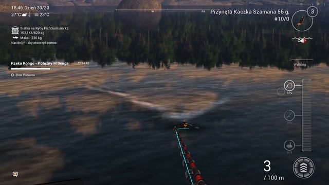 Fishing Planet #36 Potężny M`benga 86,623kg | Kongo смотреть онлайн