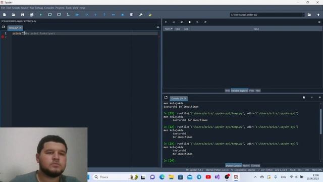 02.Data science va Sun'iy intellekt.Print funksiyasi va o'zgaruvchilar #suniyintellekt #datascience смотреть онлайн