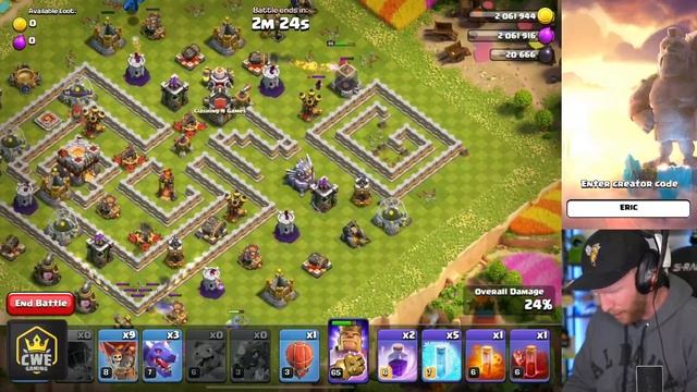 Easily 3 STAR the PAINTER KING CHALLENGE with this GUIDE! Clash of Clans смотреть онлайн